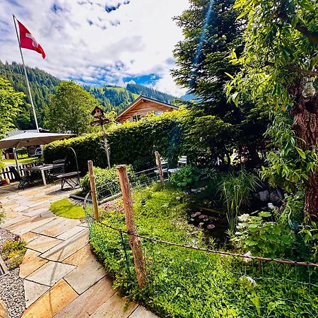 The Swiss Paradise 2 Apartment With Garden, Whirlpool, And Mountain Panorama Wirzweli Extérieur photo