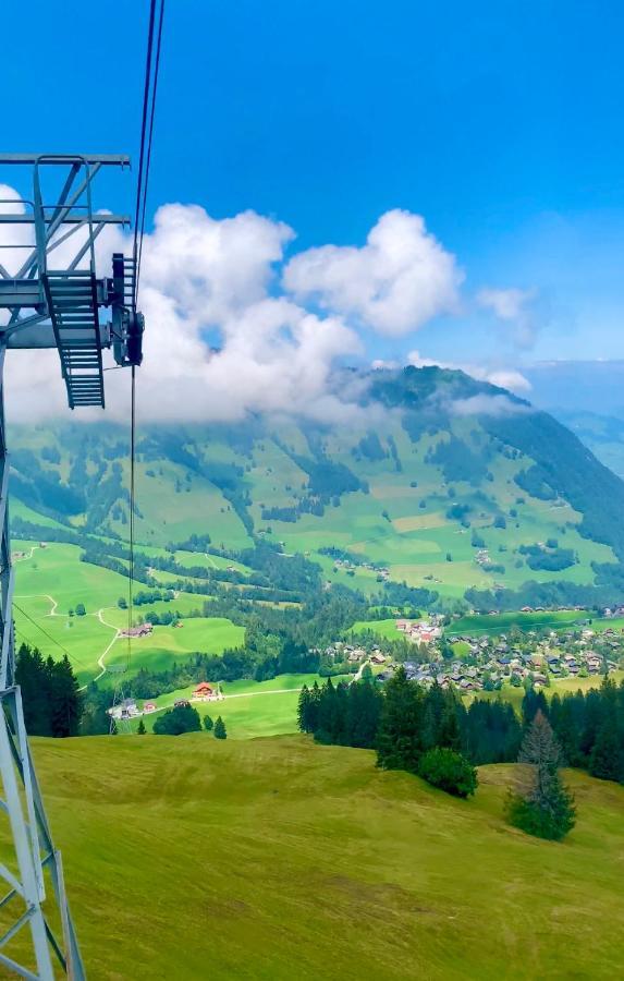 The Swiss Paradise 2 Apartment With Garden, Whirlpool, And Mountain Panorama Wirzweli Extérieur photo