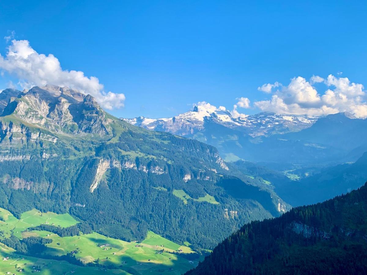 The Swiss Paradise 2 Apartment With Garden, Whirlpool, And Mountain Panorama Wirzweli Extérieur photo