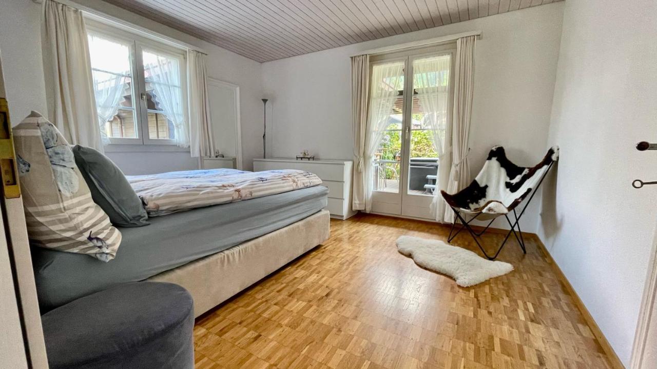 The Swiss Paradise 2 Apartment With Garden, Whirlpool, And Mountain Panorama Wirzweli Extérieur photo