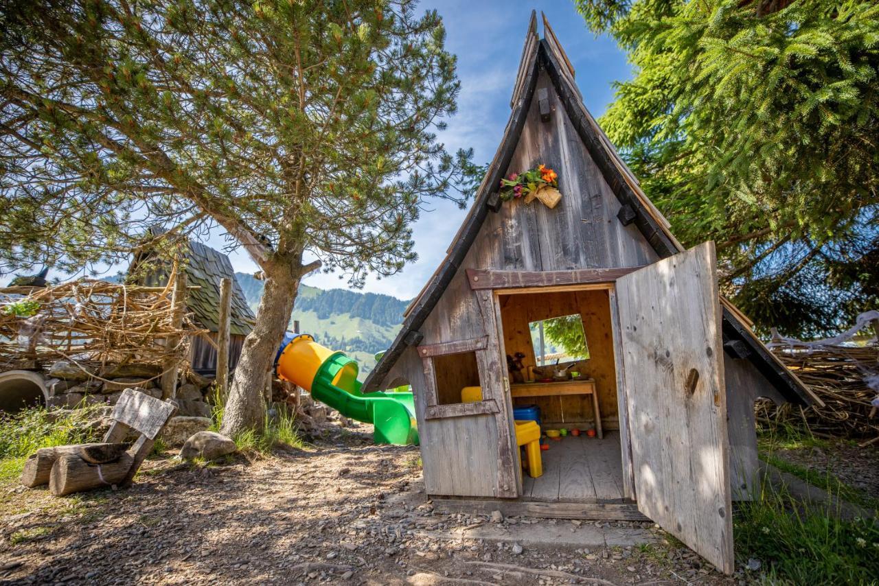 The Swiss Paradise 2 Apartment With Garden, Whirlpool, And Mountain Panorama Wirzweli Extérieur photo