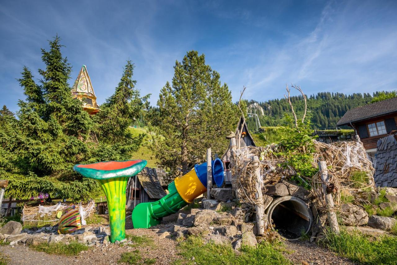 The Swiss Paradise 2 Apartment With Garden, Whirlpool, And Mountain Panorama Wirzweli Extérieur photo